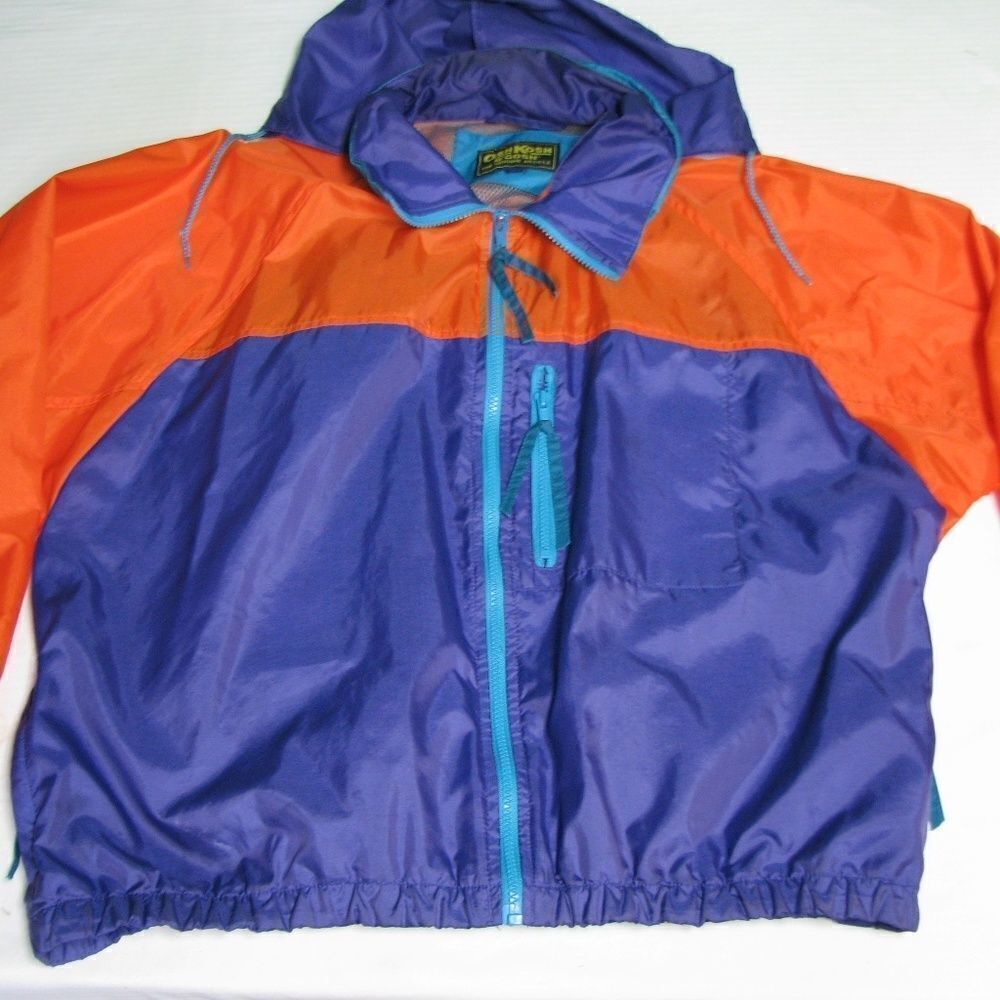 Vintage Oshkosh B'Gosh Color Block Windbreaker